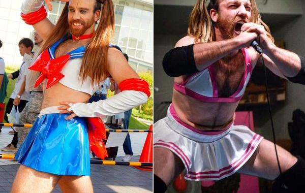 Ladybeard, металист в платье, Ричард Магери, Richard  Magarey