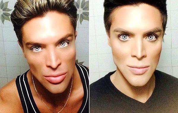 Маурисио Гальди, Mauricio Galdi, живой Кен, парень превратил себя в куклу