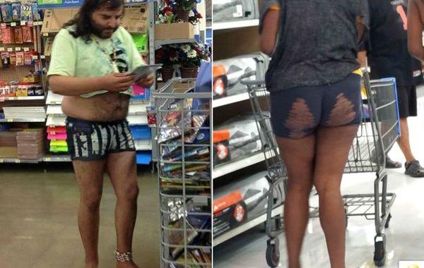 people of walmart, странные американцы, наряды посетителей американских супермаркетов