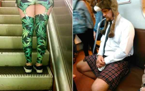 мода петербургского метро, мода метро, модники в транспорте, странные пассажиры метро 