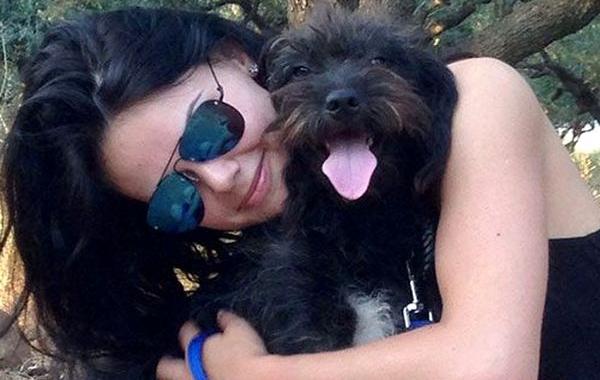 собака защитила девушку и родила щенят, Джорджия Брэдли, Georgia Bradley