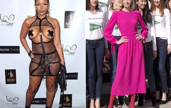 нелепые наряды звёзд, самые безвкусные наряды знаменитостей