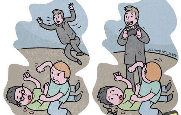 Антон Гудим, Gudim, саркастичные иллюстрации