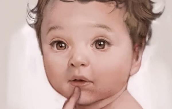 Художница показывает всю жизнь женщины на примере своего рисунка,  создавая новый образ поверх старогоХудожница показывает всю жизнь женщины на примере своего рисунка, создавая новый образ поверх старого