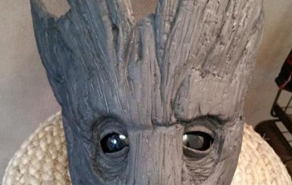 Calen Hoffman Groot, костюм Грута, косплей на грута стражи галактики