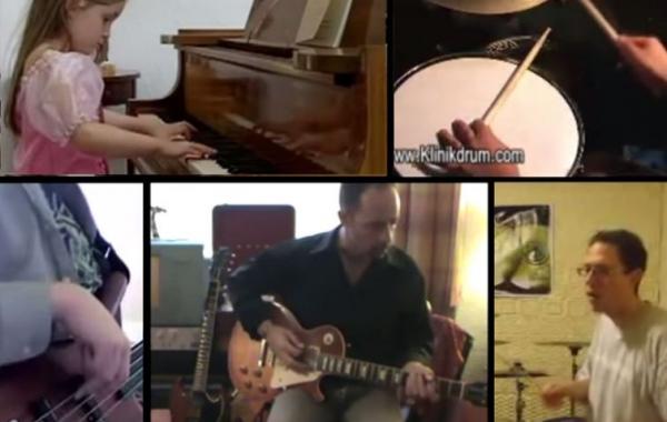 Парень сделал невероятную песню, составив её из любительских музыкальных клипов