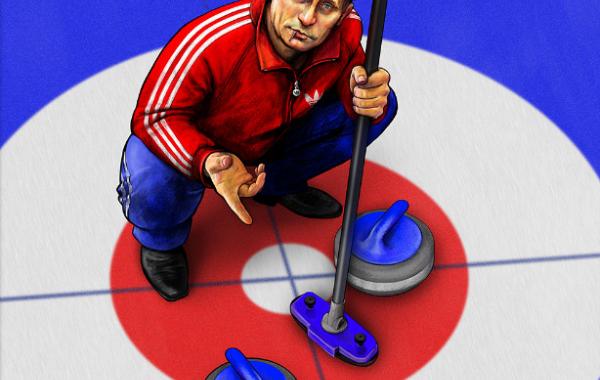 Владимир путин в сатирических иллюстрациях Надежды Хузиной