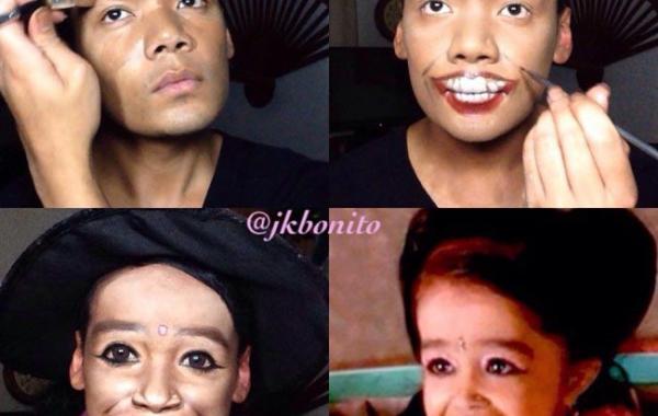 Яна Бонито? при помощи макияжа в персонажей американской истории ужасов. Американская история ужасов перевопложение макияжJan Bonito