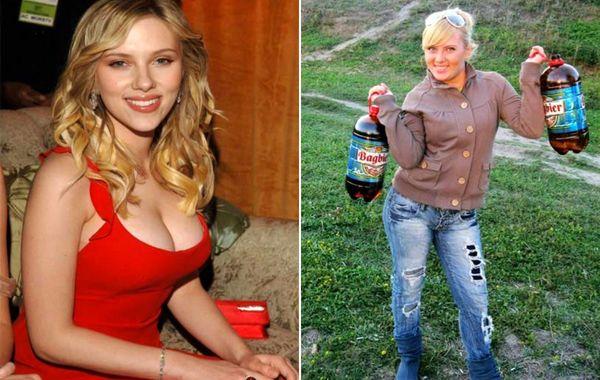 Российские версии зарубежных знаменитостей, зарубежные знаменитости в России, русские похожие на зарубежных знаменитостей