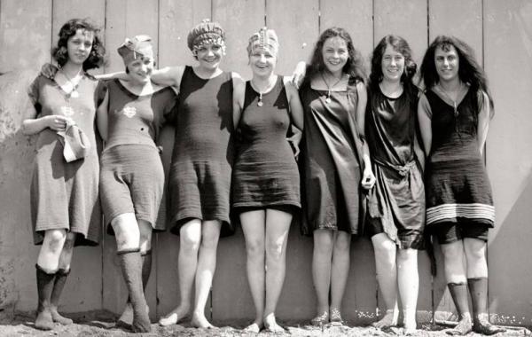 пляж 100 лет назад история американский пляж