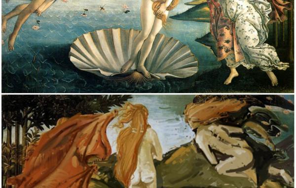 Взгляд на шедевры мировой живописи с другой стороны