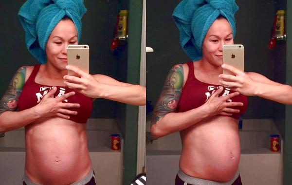 фитнес-гуру на 8 месяце беременности, Сиа Куппер, Sia Cooper