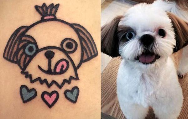 татуировщик превращает питомцев в татуировки, Jiran тату