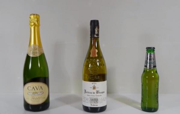 Как эффектно открыть бутылку шампанского, вытащить пробку из бутылки вина, открыть пиво