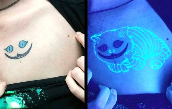 тату со скрытым смыслом, оптические иллюзии тату