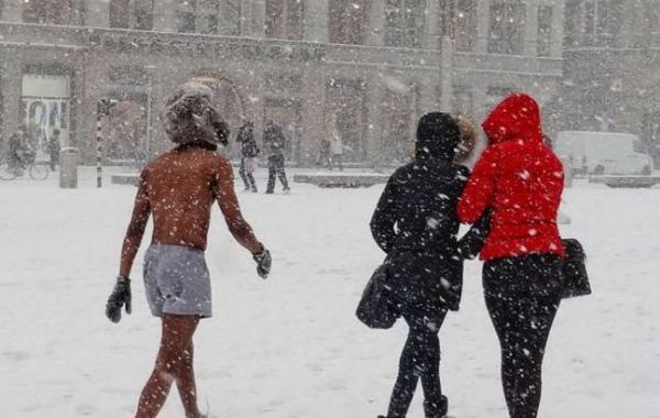 Зимние приколы и курьезные ситуации