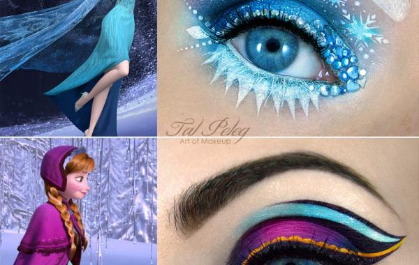 Сказки на веках, высокохудожественный макияж от Таль Пелег, Tal peleg