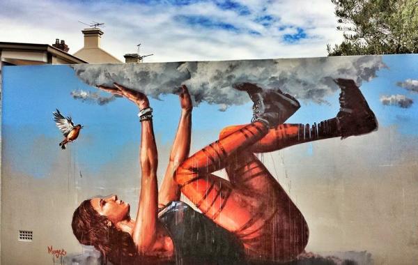 стрит-арт уличные художники рисунки на стенах, лучший стрит-арт апреля