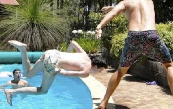 Фотографии, сделанные за секунду до получения серьезного увечья