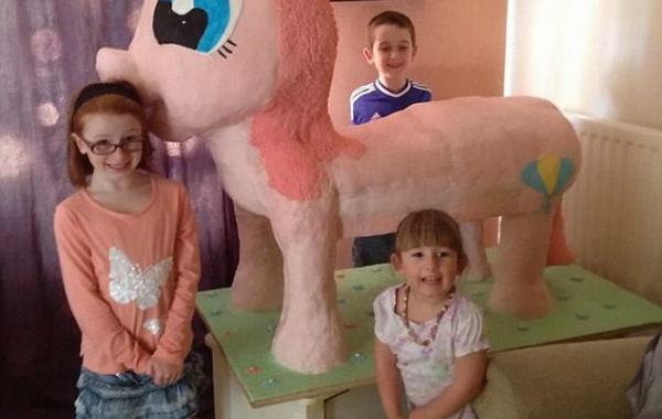 My Little Pony cake, торт в виде пони весом в 50 кг