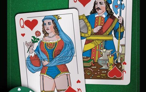 Что скрыто у персонажей игральных карт ниже пояса