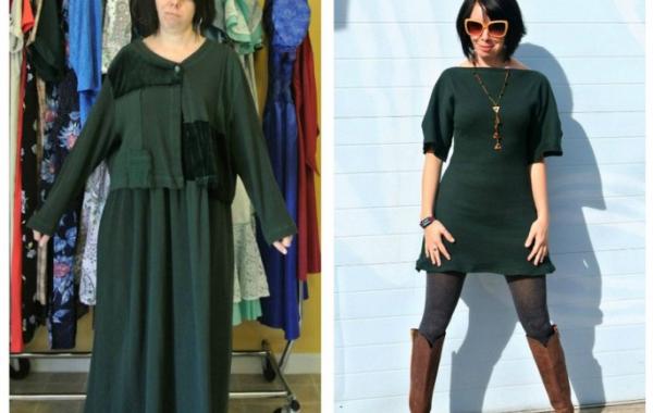 Джиллиан Оуэнс - девушка, которая перешивает старые мешковатые платья, в стильные наряды