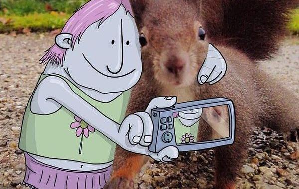 Иллюстратор дополняет фотографии из Instagram смешными рисунками, Лукас Левитан, Lucas Levitan, Photo Invasion