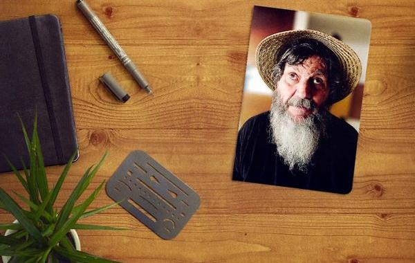 Слепой художник смог 'увидеть' собственный портрет, портерт из шурупов