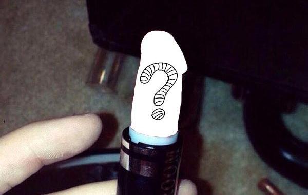 фигурная губная помада, губная помада в виде, необычная губная помада, губная помада необычной формы