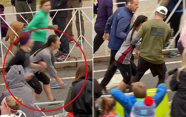 ноги перестали слушаться бегунью, помогли бегунье закончить забег, полумарафон ногибегуньи пеерстали не слушаться