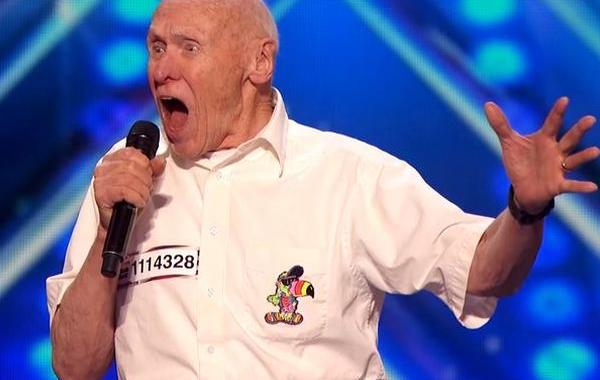Джон Хетлингер, John Hetlinger, старичок исполнил Drowning Pool, Drowning Pool Bodies America's Got Talent