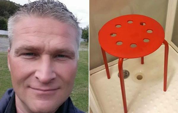 яички застряли в стуле из IKEA, яички застряли в стуле из икеи, Клаус Йорштад, Claus Jørstad