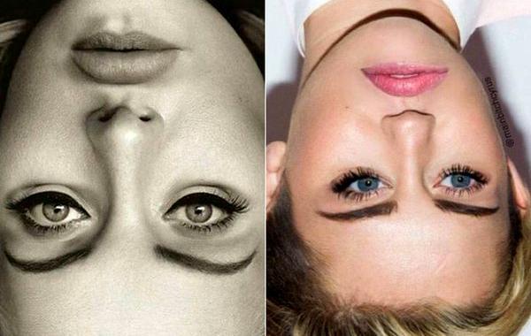 перевернуть фото знаменитостей, перевёрнутые фото знаменитостей