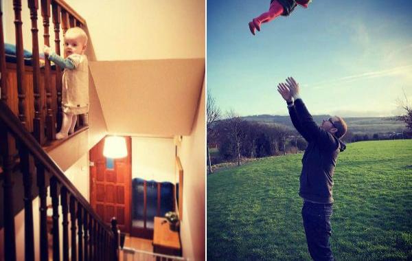 Стивен Кроули, Stephen Crowley, пугающие фотографии с ребёнком, фотографии фотошоп с ребёнком