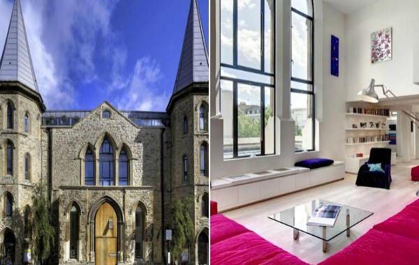 церкви переделанные в дома, дом из церкви