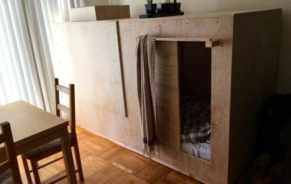 построил комнату в комнате, Питер Берковиц, Peter Berkowitz, высокая аренда построил комнату в комнате