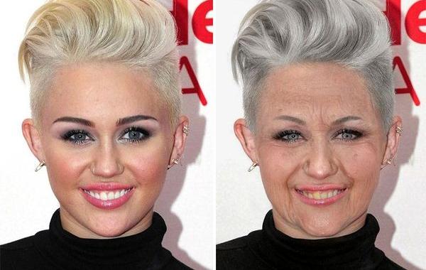  как знаменитости будут выглядеть в старости, голливудские знаменитости в старости фотошоп