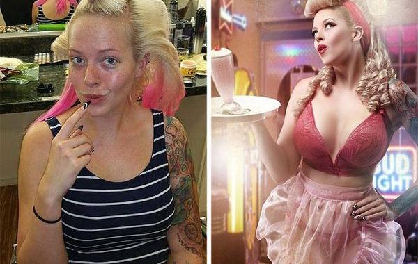 Крисси Спаркс, Chrissy Sparks, превращает обычных в моделей