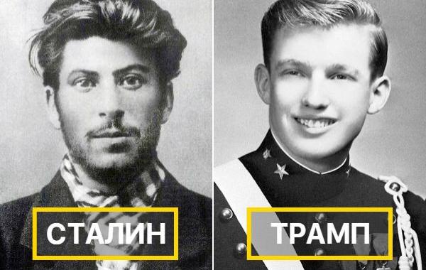 мировые лидеры в молодости, мировые лидеры до известности, Дональд Трамп в молодости