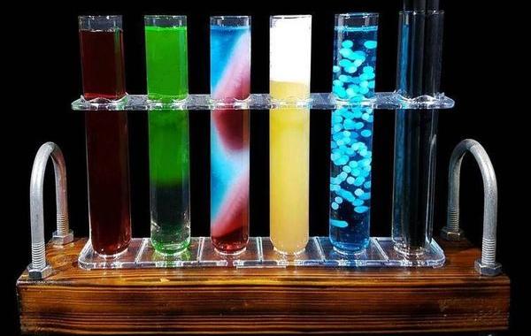 бар Viscosity, необычные коктейли, шоу в бокале, наука в стакане, научный бар