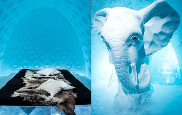 Ледяной отель, ice hotel, ICEHOTEL, ледяной отель 2015, отель из льда и снега