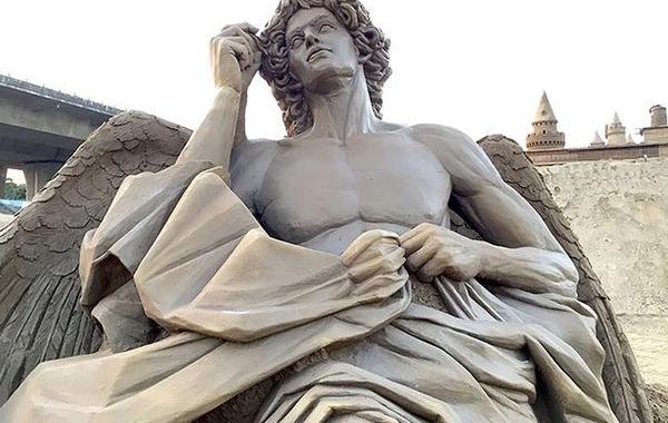 Тошиайко Хосака, скульптуры из песка, песчаные скульптуры