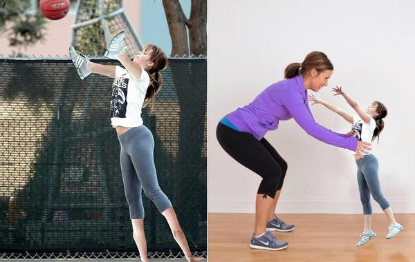 Дженнифер Лоуренс играет в баскетбол, Дженнифер Лоуренс игра в баскетбол фотожабы