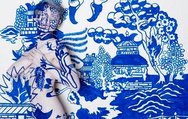 боди-арт иллюзии, художница Трина Мерри, Trina Merry