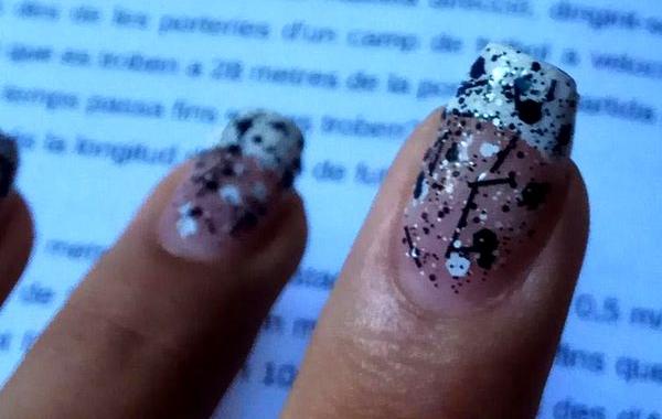 использовала ногти для сдачи экзамена, шпаргалка под ногтями, шпаргалка на ногтях