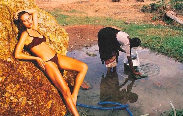 Роскошь и нищета, сатирические коллажи, Джо Уэбб, Joe Webb