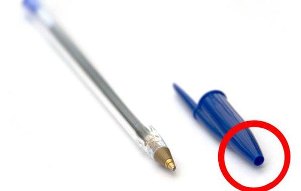 зачем отверстие в колпачке ручки, почему отверстие на колпачке ручки