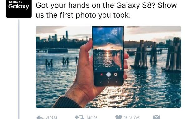 Samsung затроллил шутника, Samsung прислал микроскоп, Samsung ответил на комментарий микроскоп, Samsung  twitter микроскоп