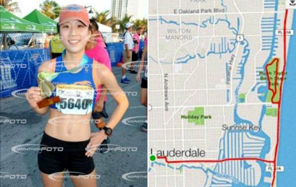 обман марафонца был раскрыт, обман марафонца фотография на финише