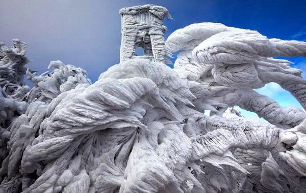 Динарические Альпы, Динариды, шторм превратил горы в ледяное царство, гора во льду, Марко Корошек, Marko Korošec